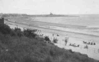 View of the beach - 1949